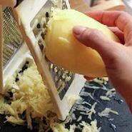 Geraspte aardappelen
