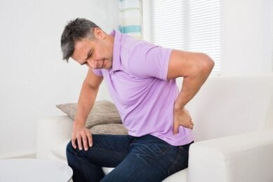 Low's Pain is een teken van osteochondrose