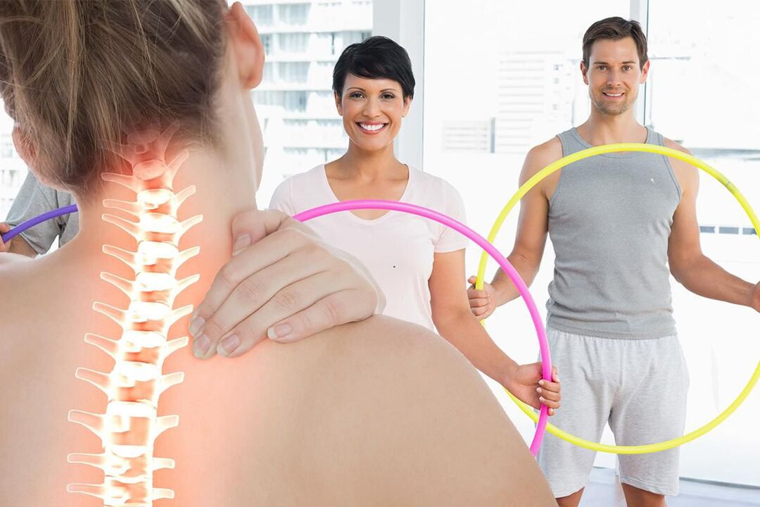 Actieve levensstijl met osteochondrose
